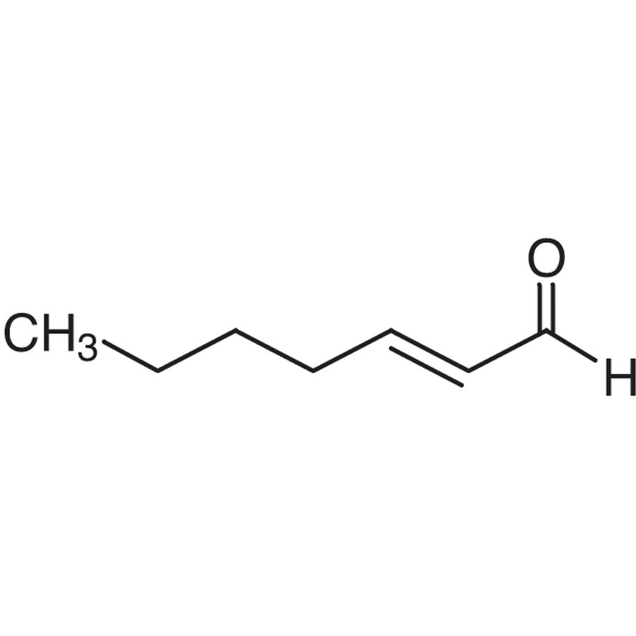 trans-2-Heptenal >95.0%(GC) - CAS 18829-55-5