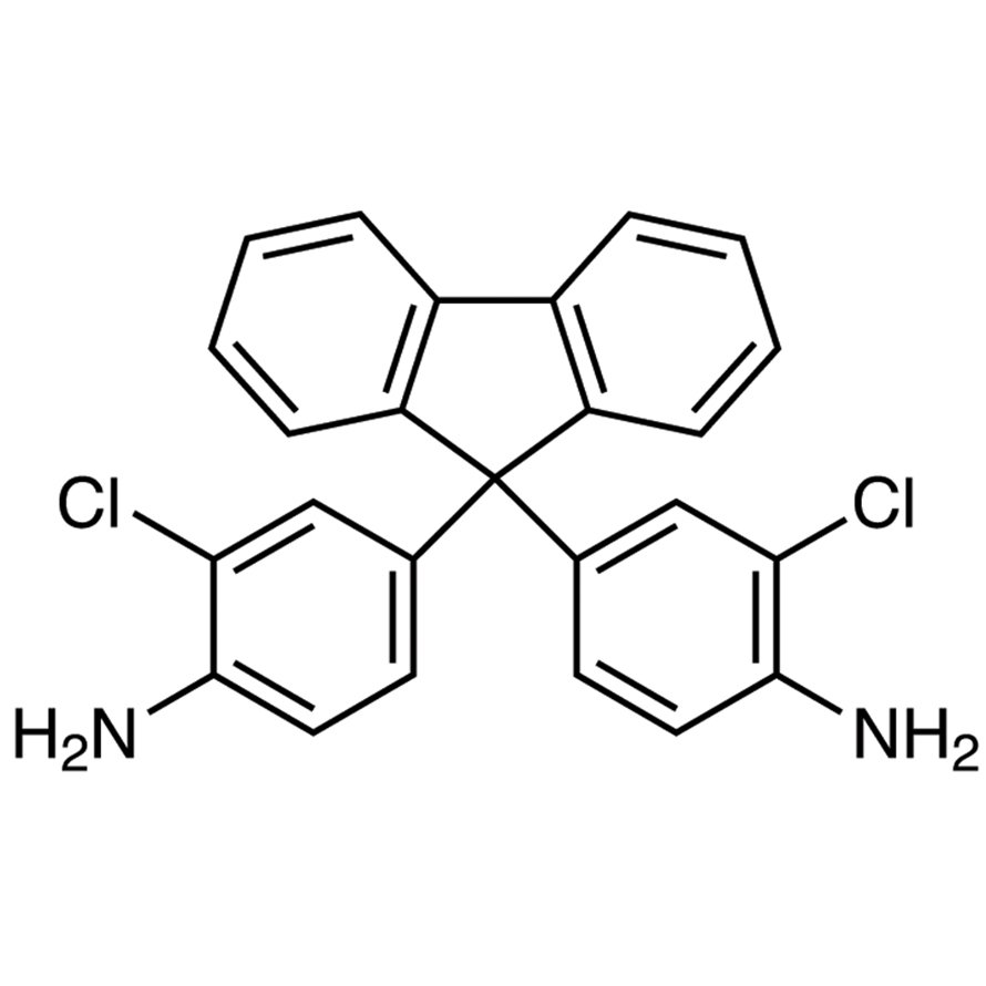 9,9-Bis(4-amino-3-chlorophenyl)fluorene >98.0%(T)(HPLC) - CAS 107934-68-9