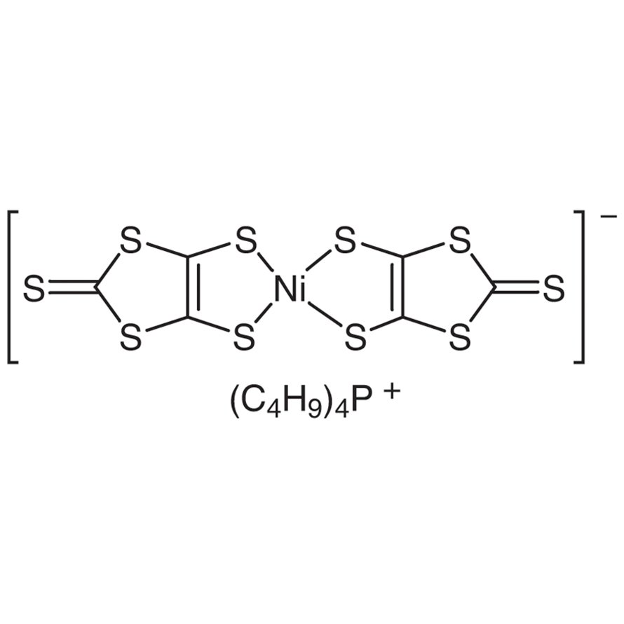 Tetrabutylphosphonium Bis(1,3-dithiole-2-thione-4,5-dithiolato)nickel(III) Complex >98.0%(T) - CAS 105029-70-7