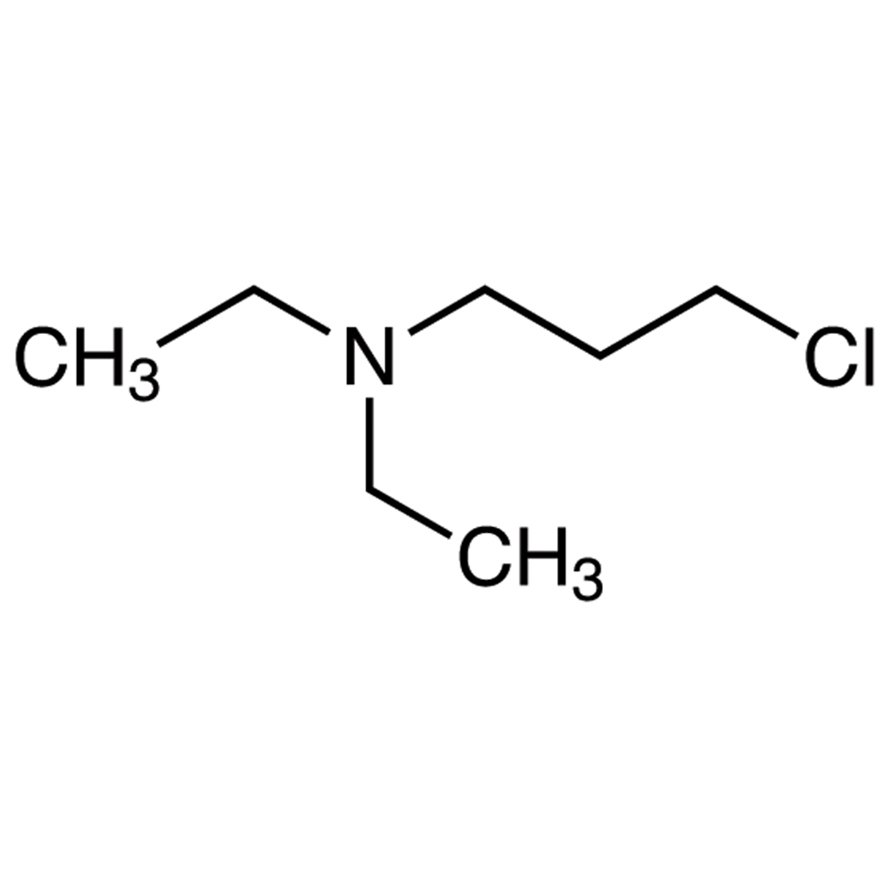 3-Chloro-N,N-diethylpropan-1-amine >98.0%(GC)(T) - CAS 104-77-8