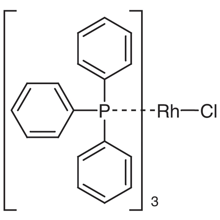 Tris(triphenylphosphine)rhodium(I) Chloride >98.0%(T) - CAS 14694-95-2