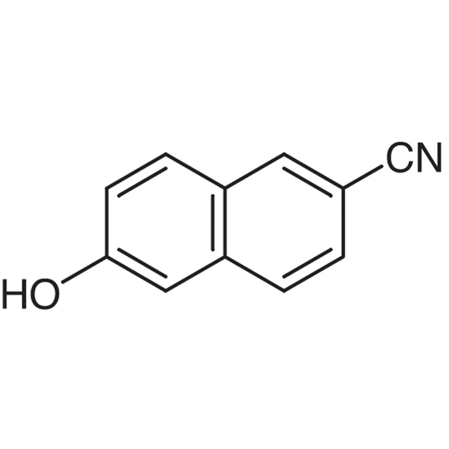 6-Hydroxy-2-naphthonitrile >98.0%(GC)(T) - CAS 52927-22-7