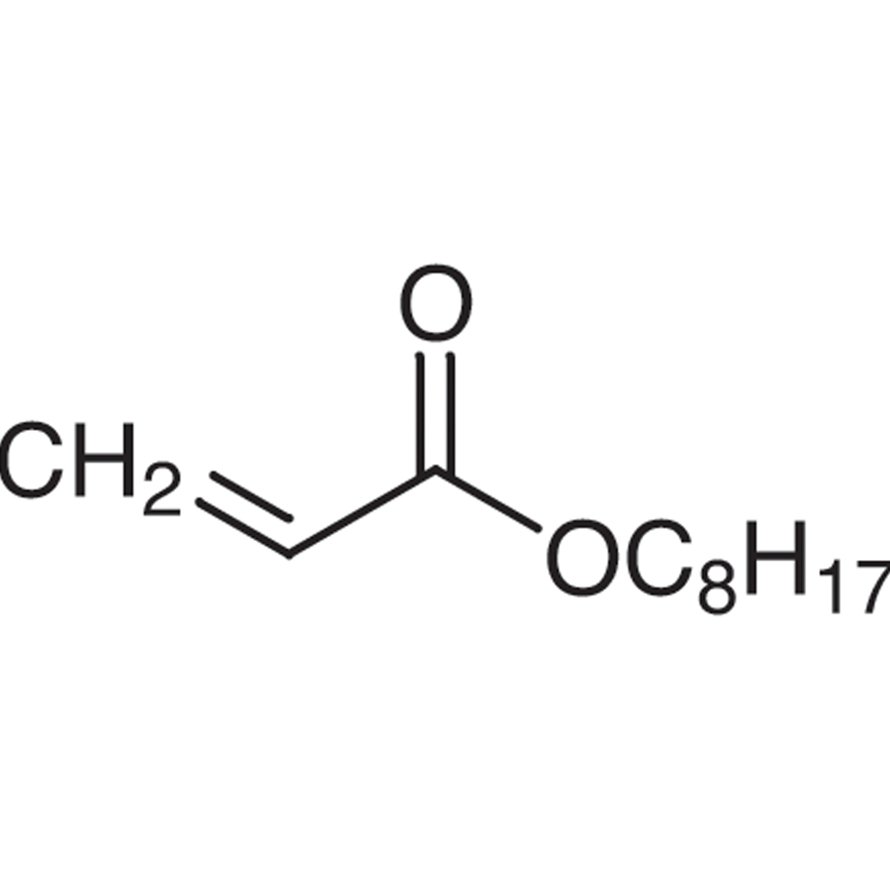 Octyl Acrylate (mixture of branched chain isomers) (stabilized with MEHQ)  - CAS 90530-31-7