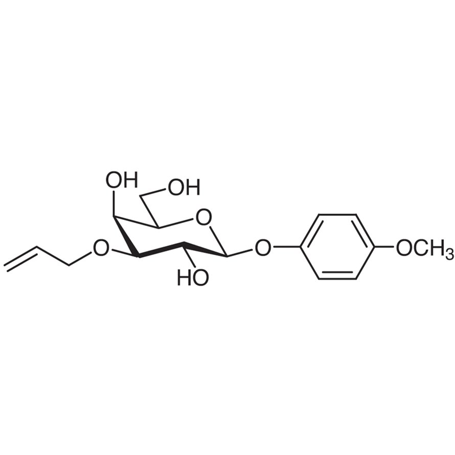 4-Methoxyphenyl 3-O-Allyl-β-D-galactopyranoside >98.0%(HPLC) - CAS 144985-19-3
