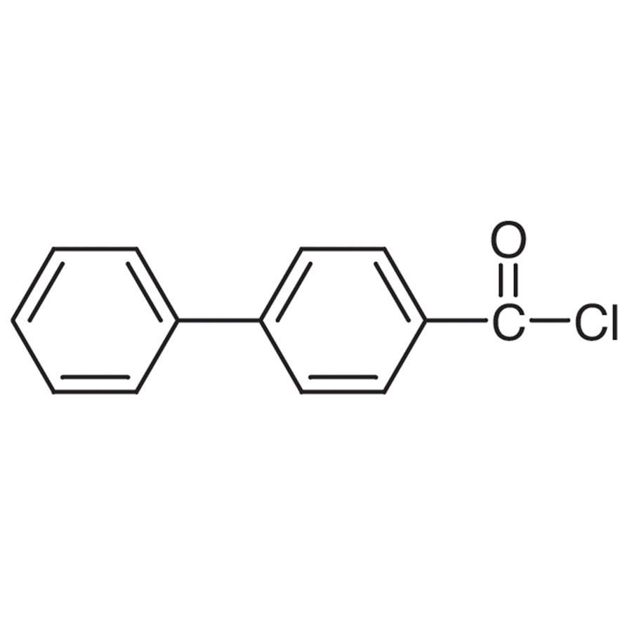4-Phenylbenzoyl Chloride >98.0%(GC)(T) - CAS 14002-51-8