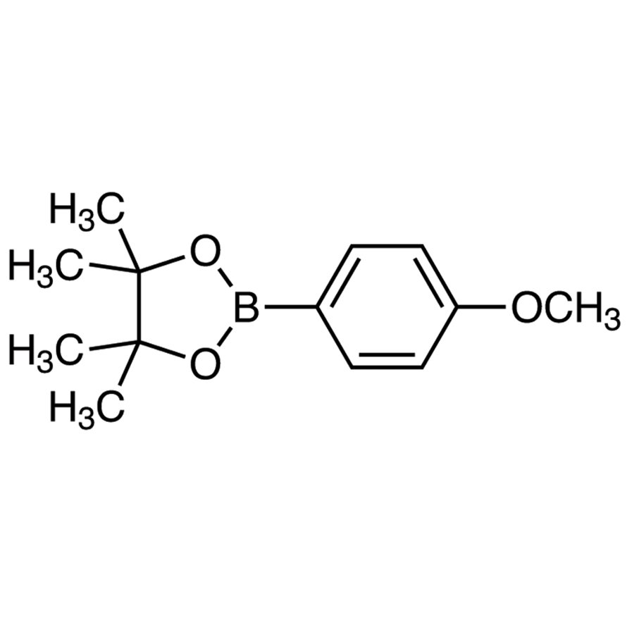 4-(4,4,5,5-Tetramethyl-1,3,2-dioxaborolan-2-yl)anisole >98.0%(GC)(T) - CAS 171364-79-7