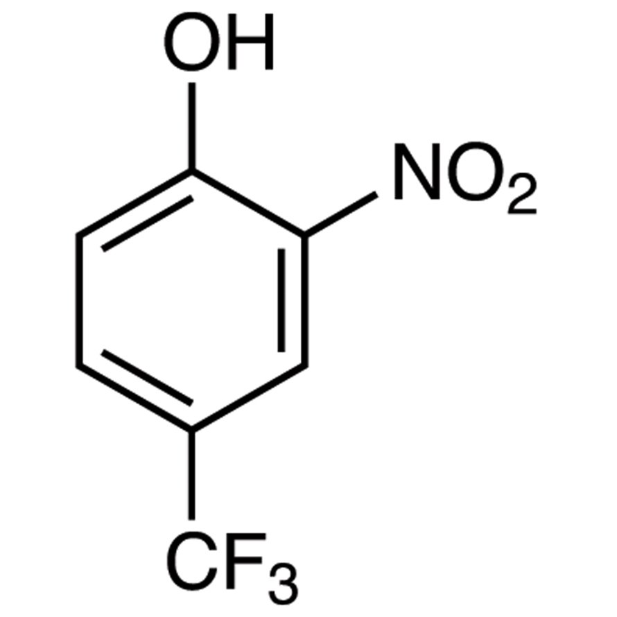 2-Nitro-4-(trifluoromethyl)phenol >98.0%(GC)(T) - CAS 400-99-7