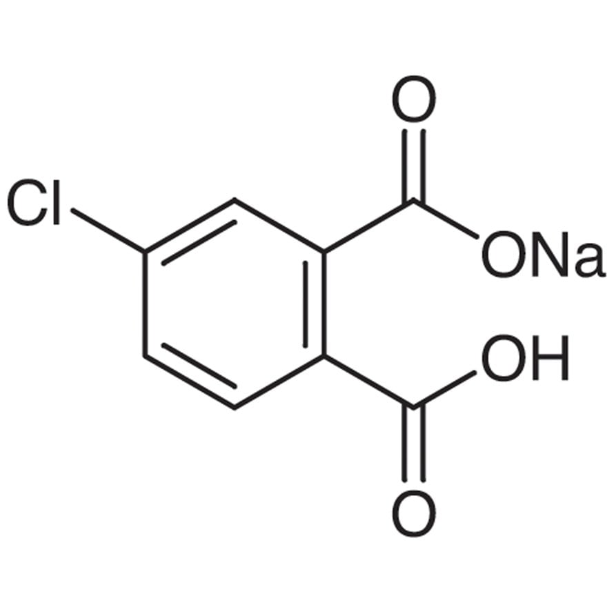 Sodium Hydrogen 4-Chlorophthalate (contains isomer and Phthalic Acid) >70.0%(HPLC) - CAS 56047-23-5