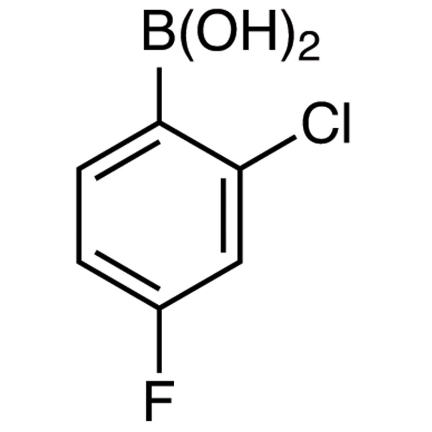 2-Chloro-4-fluorophenylboronic Acid (contains varying amounts of Anhydride)  - CAS 313545-72-1