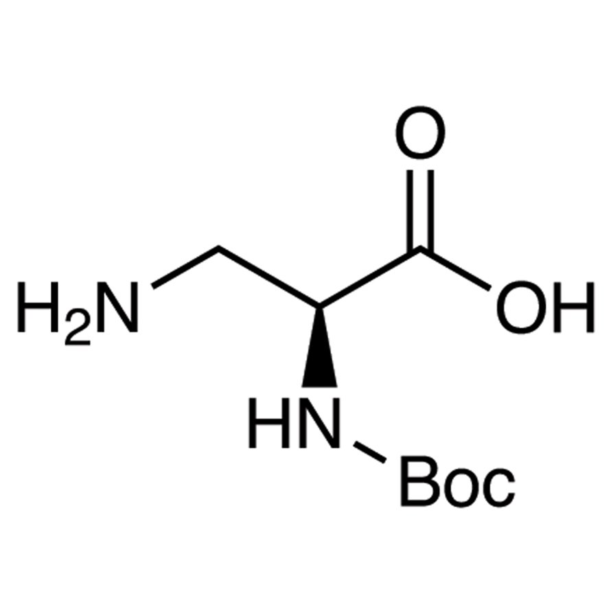 (S)-3-Amino-2-(tert-butoxycarbonylamino)propionic Acid >95.0%(T)(HPLC) - CAS 73259-81-1