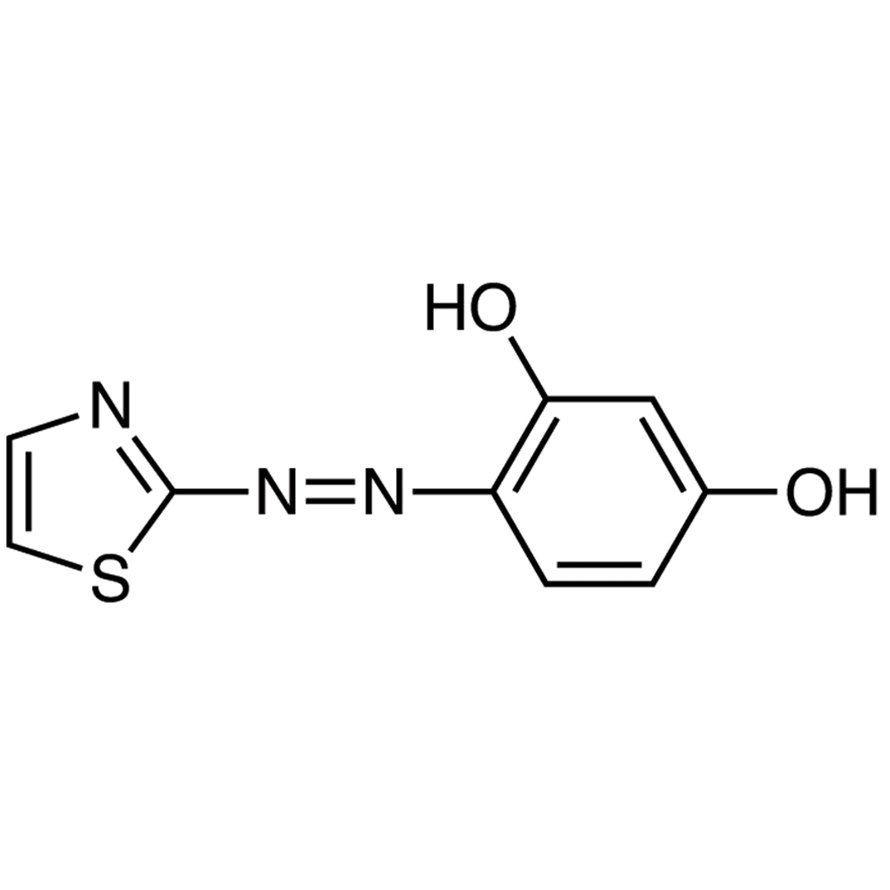 TAR [=4-(2-Thiazolylazo)resorcinol] >99.0%(T)(HPLC) - CAS 2246-46-0