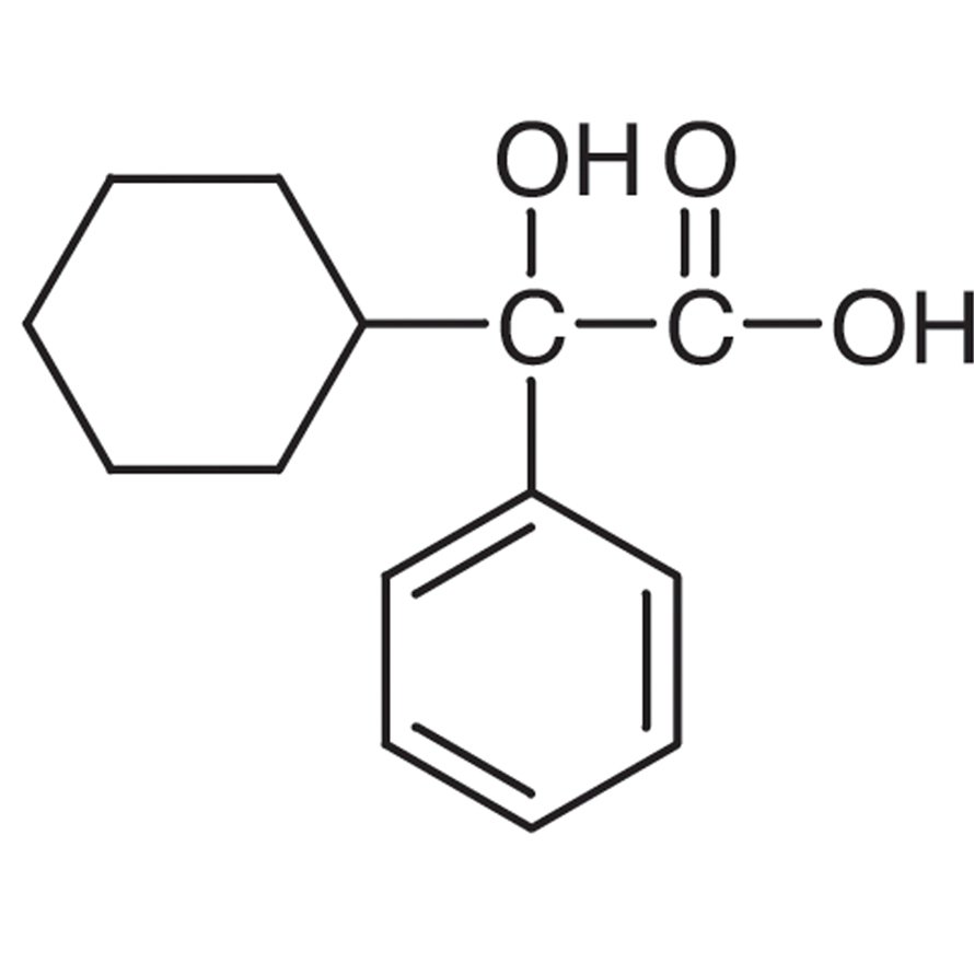 α-Cyclohexyl-DL-mandelic Acid >98.0%(T)(HPLC) - CAS 4335-77-7
