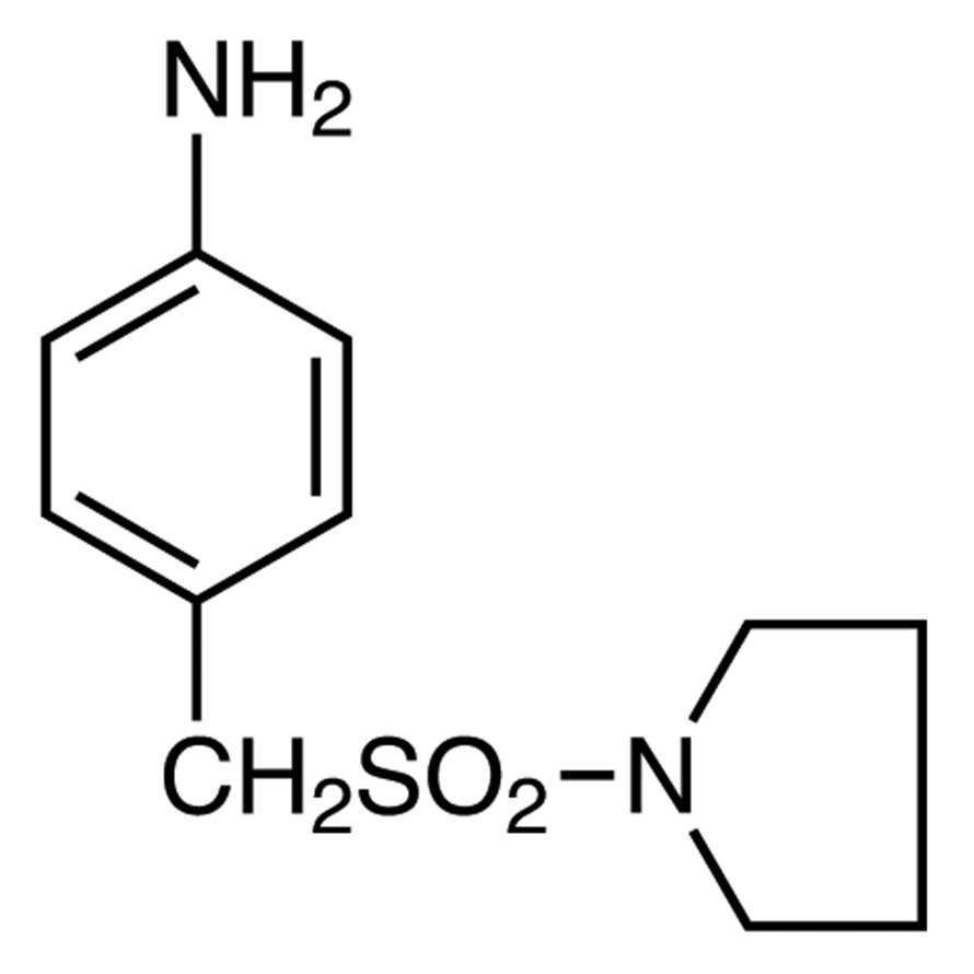 4-[(1-Pyrrolidinylsulfonyl)methyl]aniline >97.0%(T)(HPLC) - CAS 334981-10-1