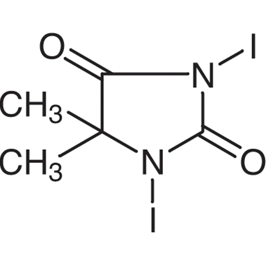 1,3-Diiodo-5,5-dimethylhydantoin >97.0%(T) - CAS 2232-12-4