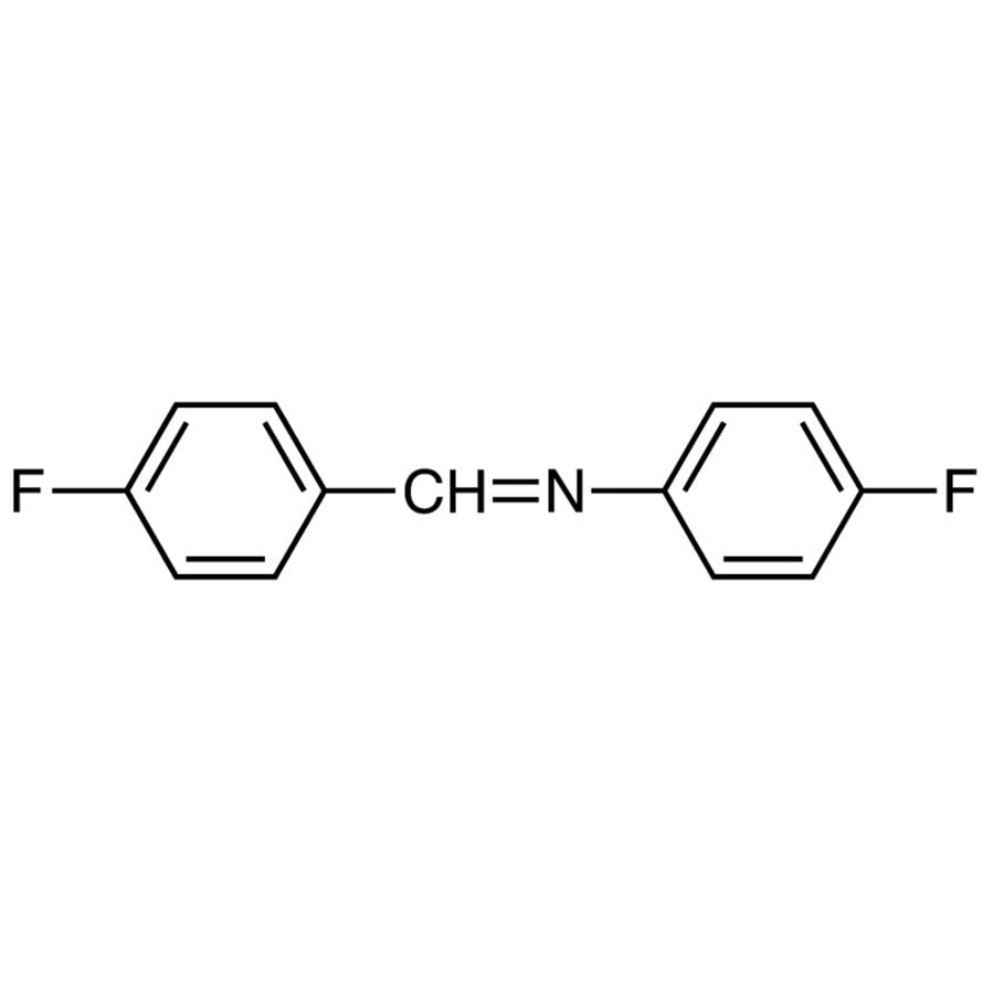 4-Fluoro-N-(4-fluorobenzylidene)aniline >98.0%(GC)(T) - CAS 39769-09-0