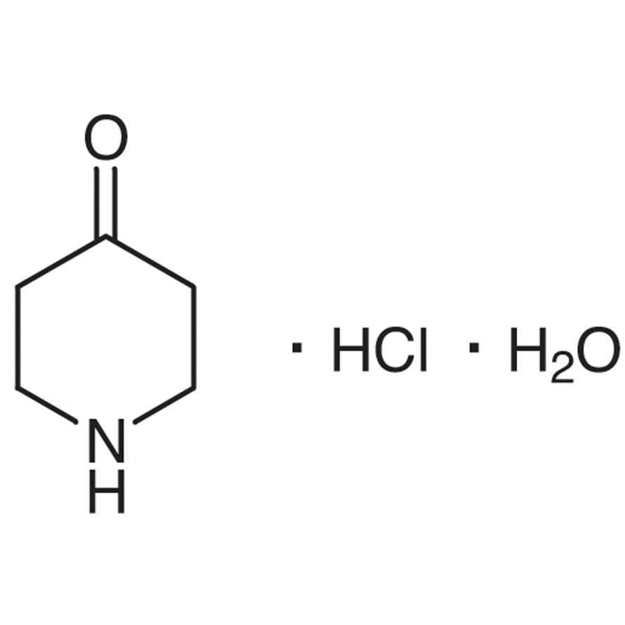 4-Piperidone Monohydrate Hydrochloride >98.0%(T) - CAS 40064-34-4
