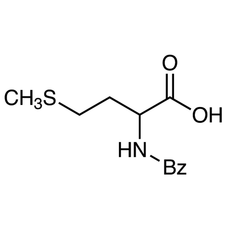 Benzoyl-DL-methionine >99.0%(T) - CAS 4703-38-2