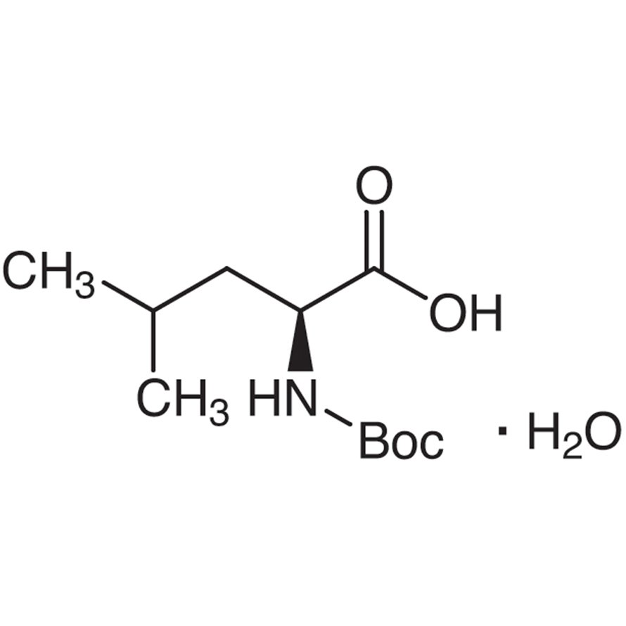 N-(tert-Butoxycarbonyl)-L-leucine Monohydrate >99.0%(T) - CAS 200936-87-4