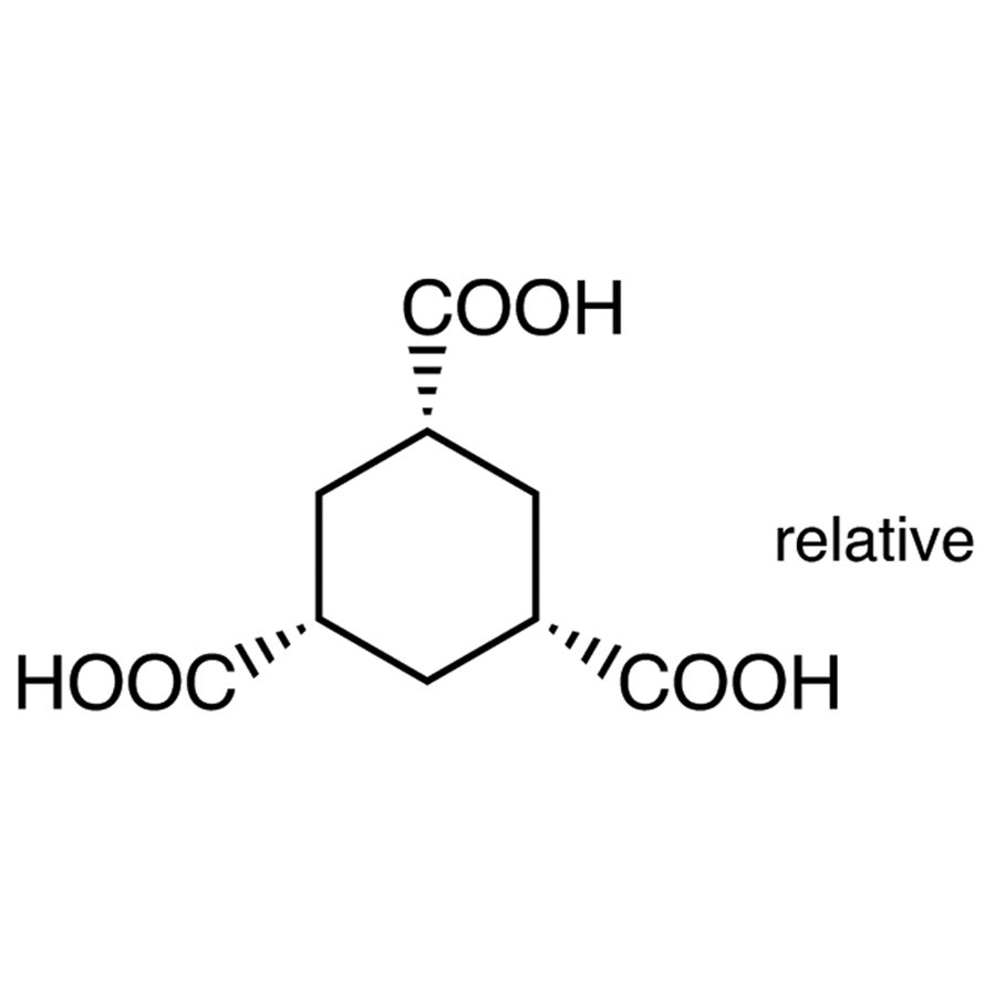 (1α,3α,5α)-1,3,5-Cyclohexanetricarboxylic Acid >98.0%(T) - CAS 16526-68-4