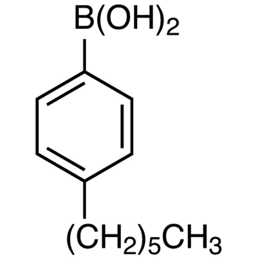 4-Hexylphenylboronic Acid (contains varying amounts of Anhydride)  - CAS 105365-50-2