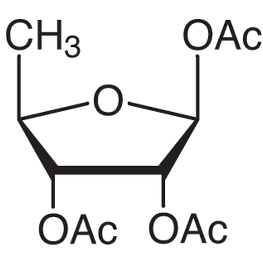 1,2,3-Tri-O-acetyl-5-deoxy-β-D-ribofuranose >98.0%(GC) - CAS 62211-93-2