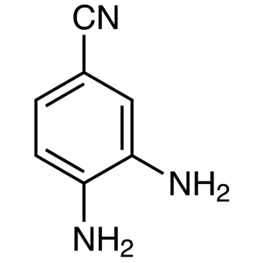 3,4-Diaminobenzonitrile >98.0%(GC) - CAS 17626-40-3