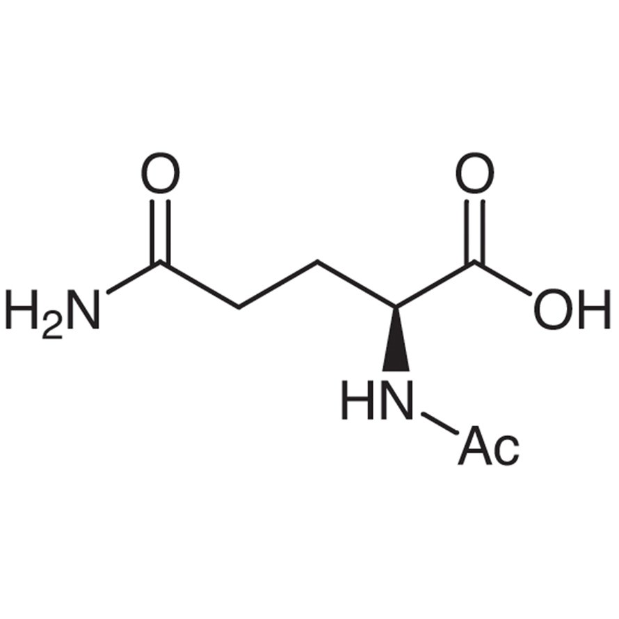 Nα-Acetyl-L-glutamine >99.0%(T) - CAS 2490-97-3