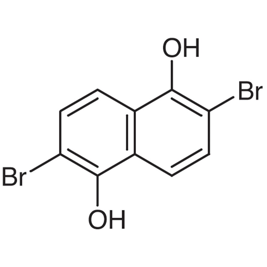 2,6-Dibromo-1,5-dihydroxynaphthalene >93.0%(T) - CAS 84-59-3