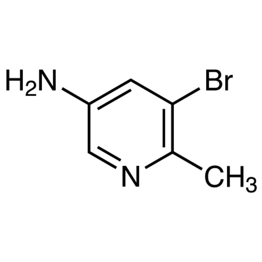 5-Amino-3-bromo-2-methylpyridine >98.0%(GC)(T) - CAS 186593-43-1
