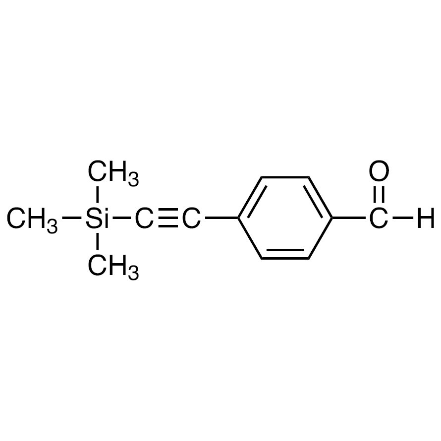 4-(Trimethylsilylethynyl)benzaldehyde >98.0%(GC) - CAS 77123-57-0