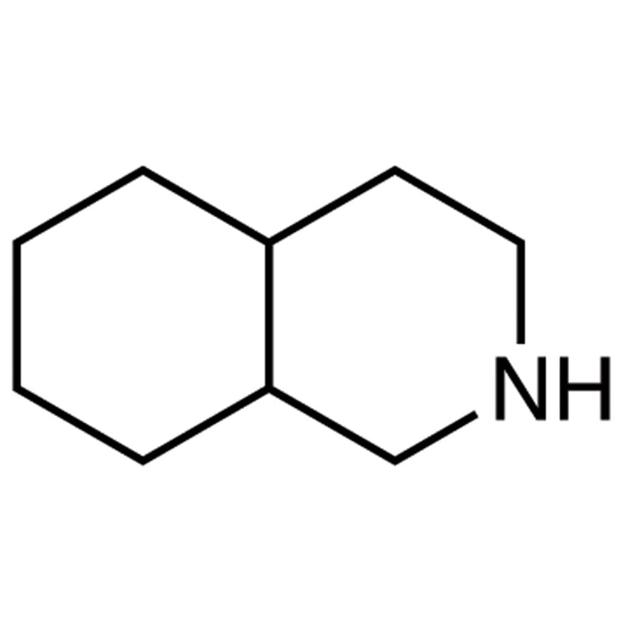 Decahydroisoquinoline (cis- and trans- mixture, predominantly cis-isomer) >98.0%(GC) - CAS 6329-61-9