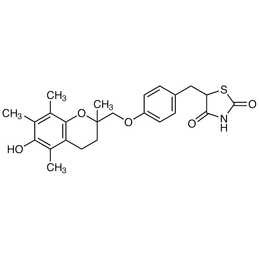 Troglitazone >98.0%(HPLC) - CAS 97322-87-7