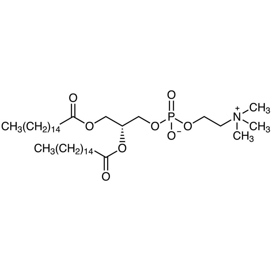 1,2-Dipalmitoyl-sn-glycero-3-phosphocholine >98.0%(HPLC) - CAS 63-89-8