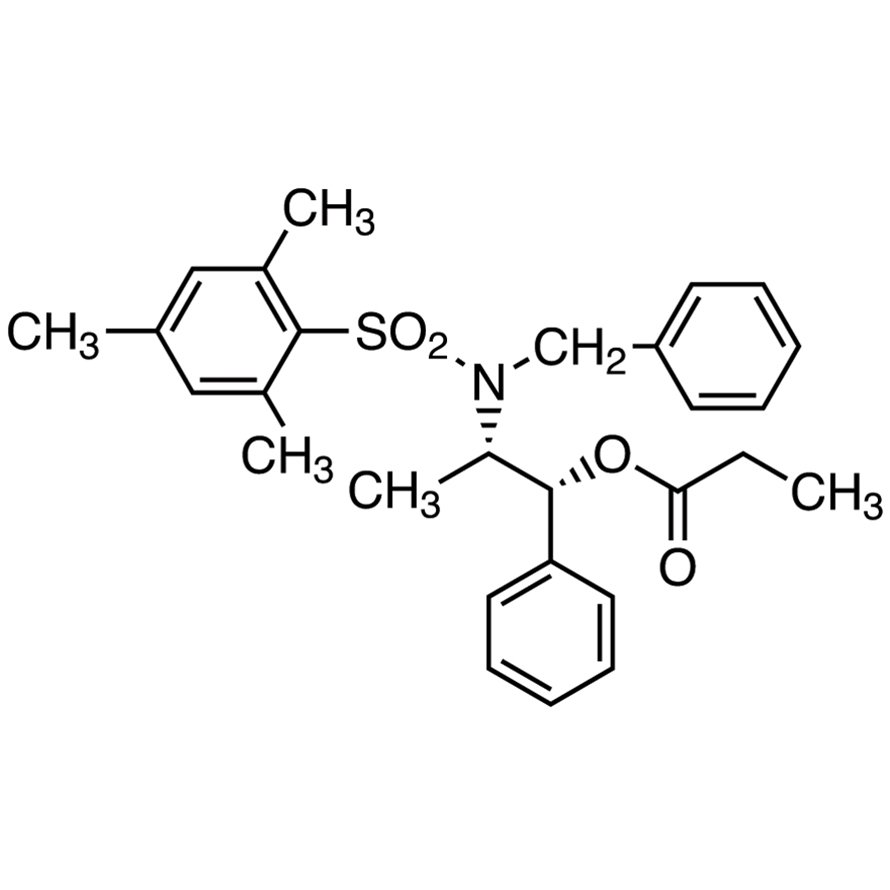 (1R,2S)-2-[N-Benzyl-N-(mesitylenesulfonyl)amino]-1-phenylpropyl Propionate [Reagent for anti-selective asymmetric aldol reaction] >98.0%(HPLC) - CAS 187324-66-9