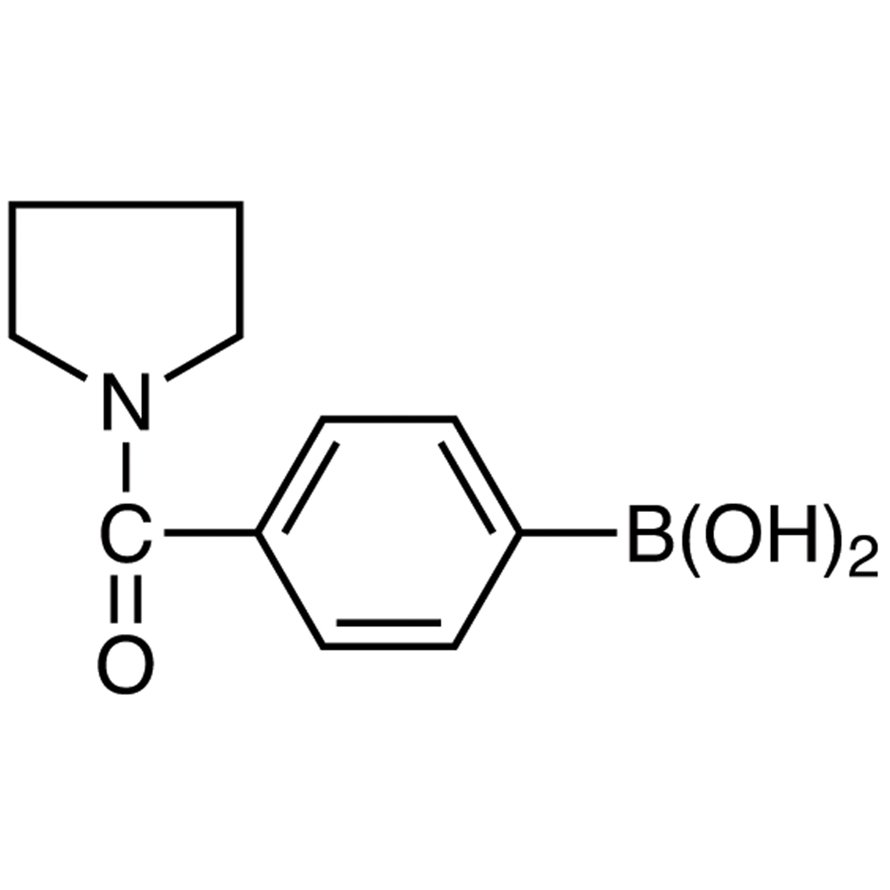 4-[(1-Pyrrolidinyl)carbonyl]phenylboronic Acid (contains varying amounts of Anhydride)  - CAS 389621-81-2