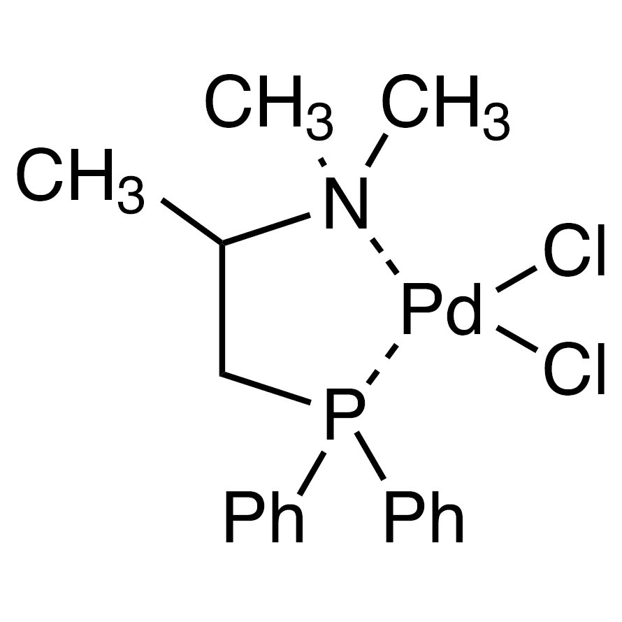 [(2-Dimethylamino)propyldiphenylphosphine]palladium(II) Dichloride >98.0%(T) - CAS 85719-56-8