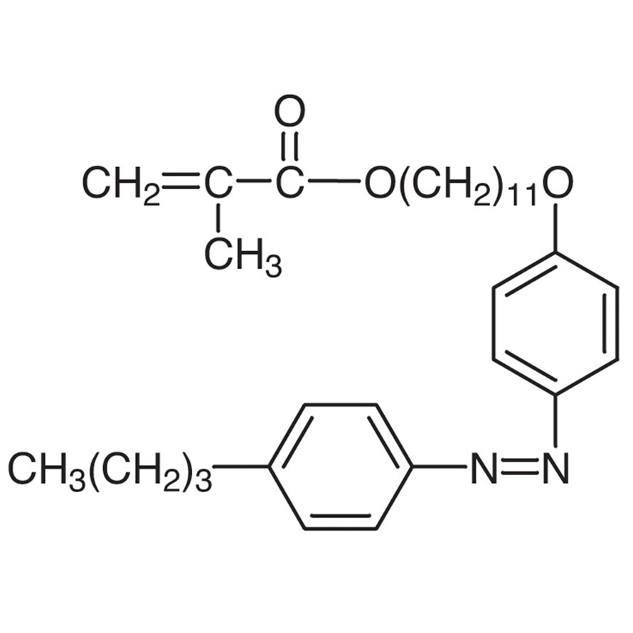 11-[4-(4-Butylphenylazo)phenoxy]undecyl Methacrylate >97.0%(GC) - CAS 942230-11-7