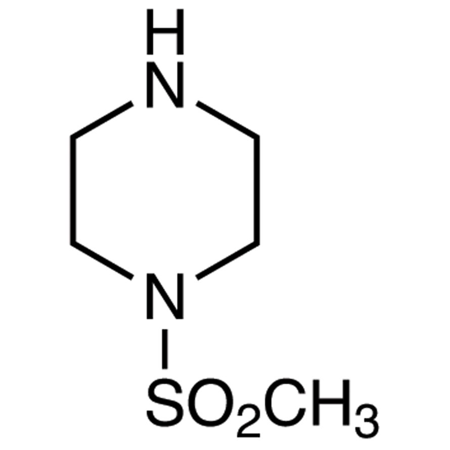 1-(Methylsulfonyl)piperazine >98.0%(GC) - CAS 55276-43-2