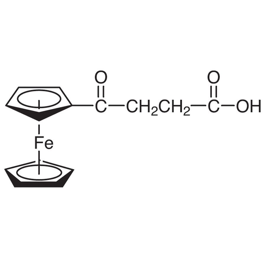 3-Ferrocenoylpropionic Acid >95.0%(GC)(T) - CAS 1291-72-1