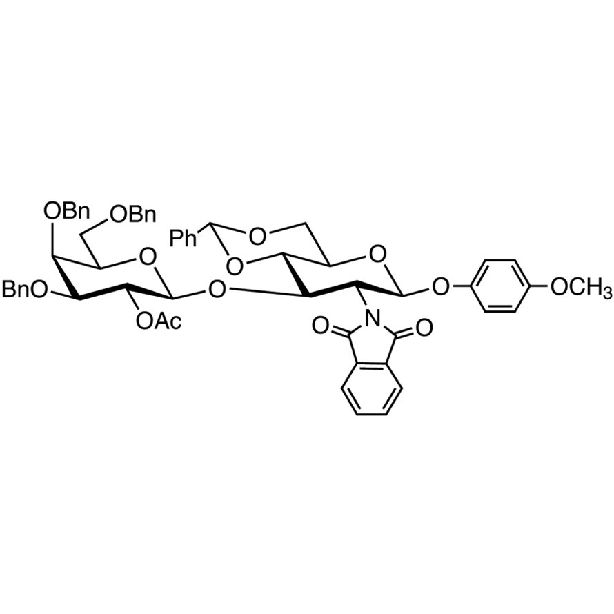 Gal[2Ac,346Bn]β(1-3)GlcNPhth[46Bzd]-β-MP