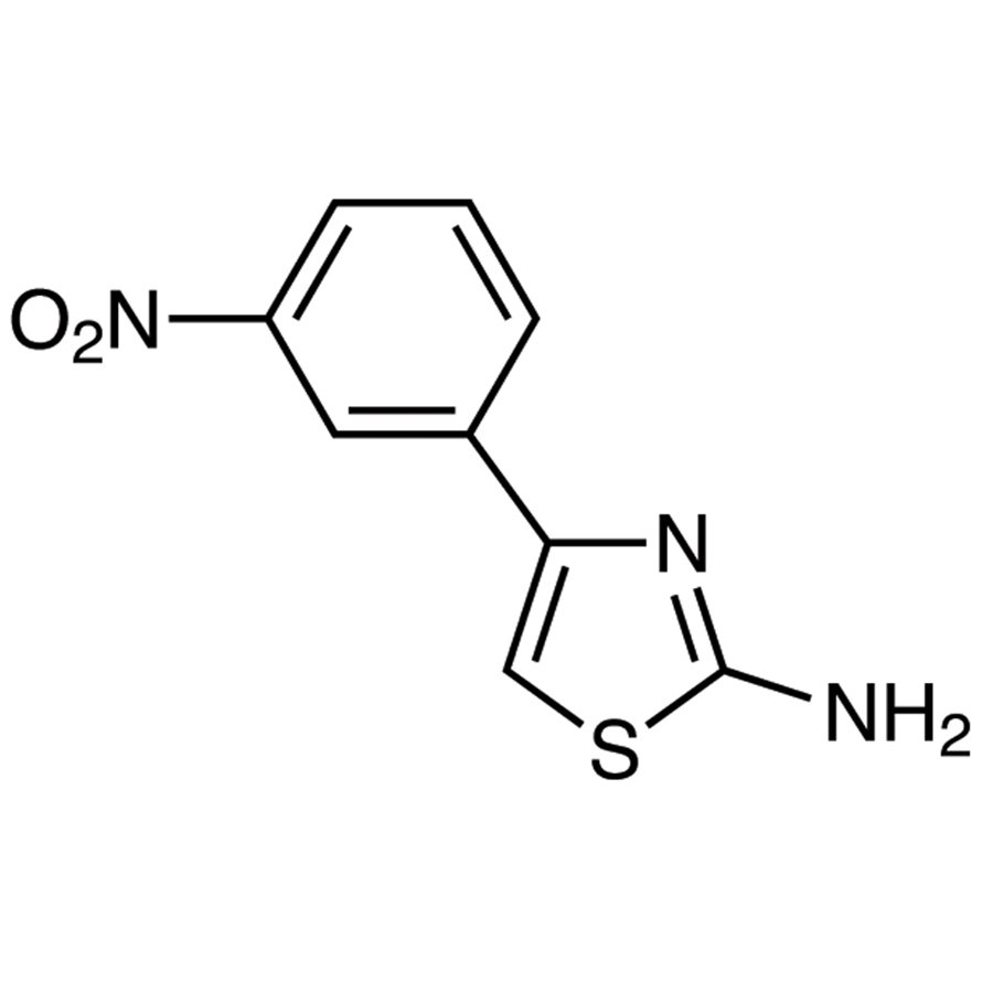 2-Amino-4-(3-nitrophenyl)thiazole >98.0%(GC)(T) - CAS 57493-24-0
