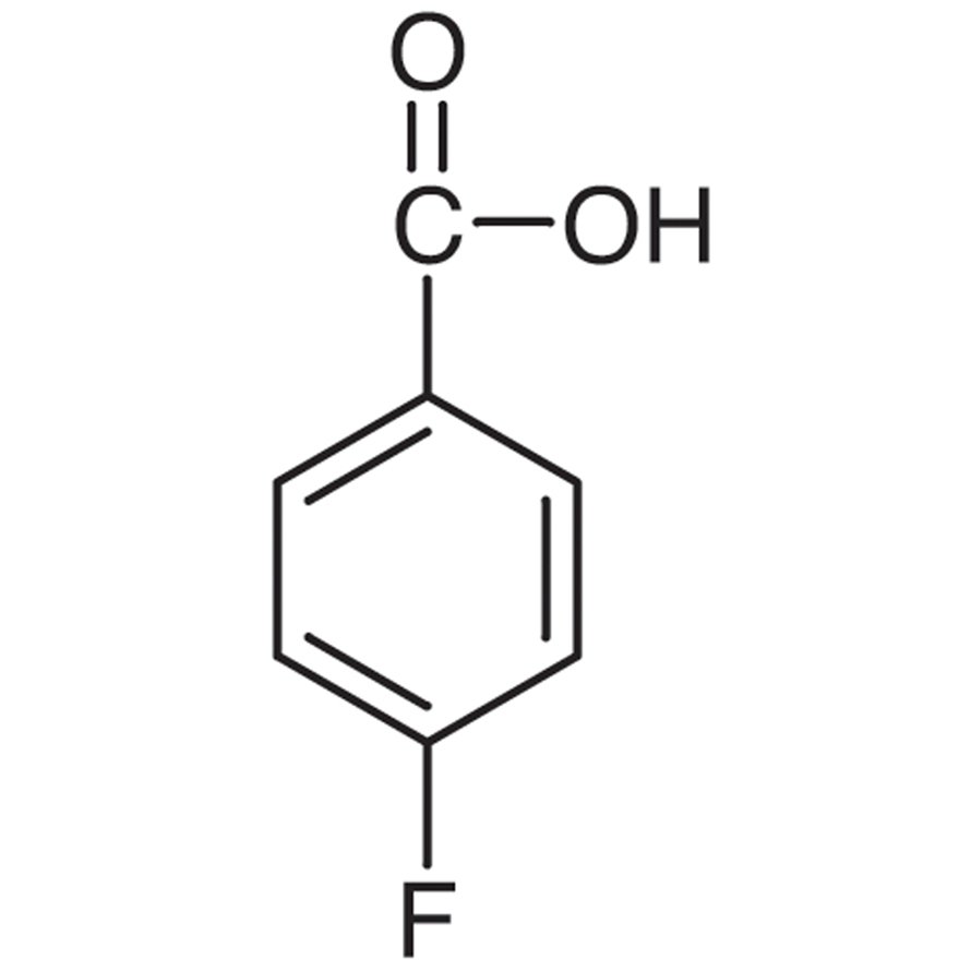 4-Fluorobenzoic Acid >98.0%(GC)(T) - CAS 456-22-4