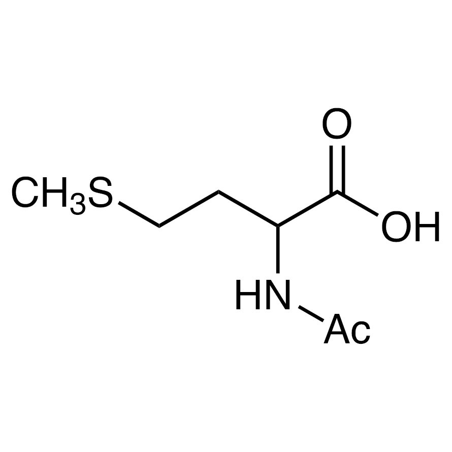 N-Acetyl-DL-methionine >98.0%(T) - CAS 1115-47-5