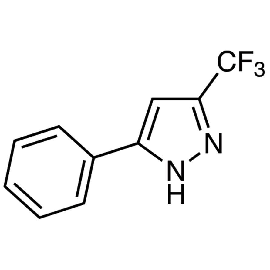 5-Phenyl-3-(trifluoromethyl)-1H-pyrazole >98.0%(GC) - CAS 4027-54-7