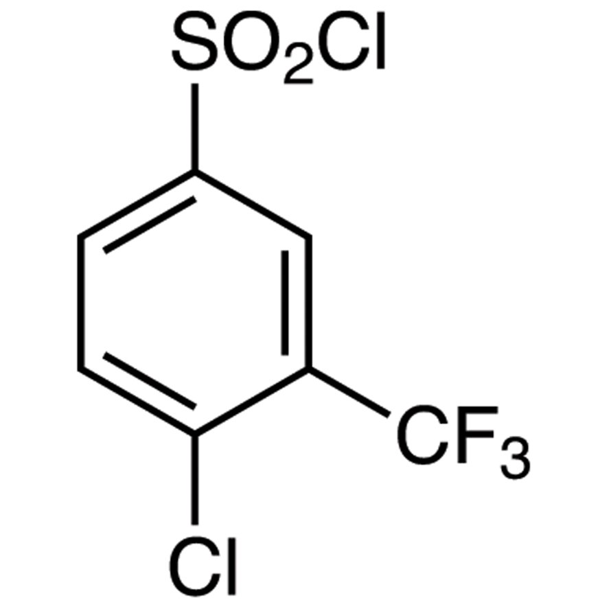 4-Chloro-3-(trifluoromethyl)benzenesulfonyl Chloride >98.0%(GC)(T) - CAS 32333-53-2