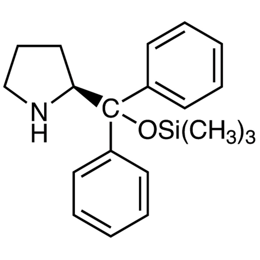 (S)-(-)-α,α-Diphenyl-2-pyrrolidinemethanol Trimethylsilyl Ether >98.0%(GC)(T) - CAS 848821-58-9