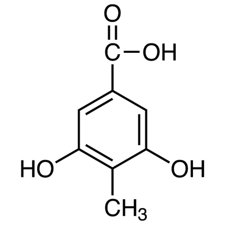 3,5-Dihydroxy-4-methylbenzoic Acid >98.0%(T) - CAS 28026-96-2