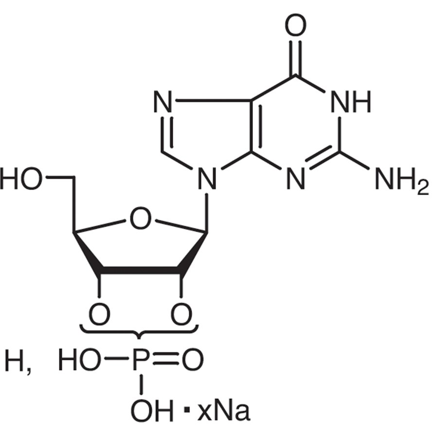 Guanylic Acid Sodium Salt (2'-,3'- mixture) from Yeast  - CAS 5550-12-9