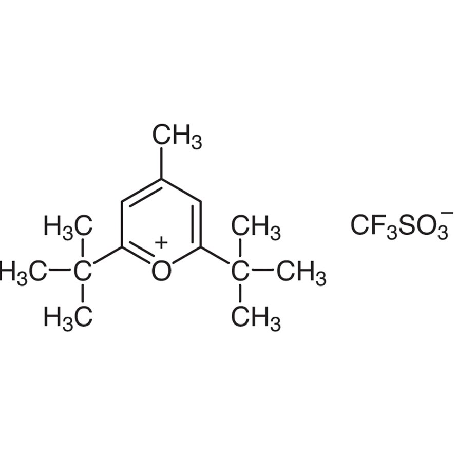 2,6-Di-tert-butyl-4-methylpyrylium Trifluoromethanesulfonate >97.0%(T) - CAS 59643-43-5