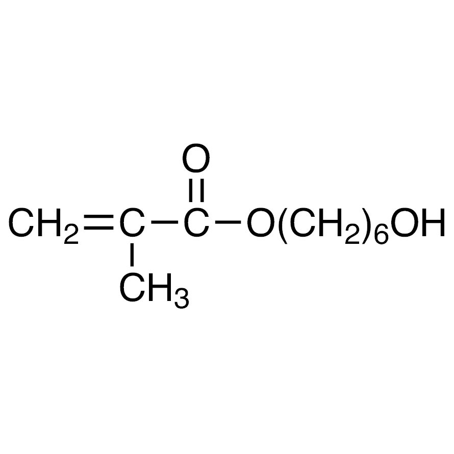 6-Hydroxyhexyl Methacrylate (stabilized with MEHQ) >95.0%(GC) - CAS 13092-57-4